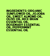 Rosemary & Peppermint Growth Oil