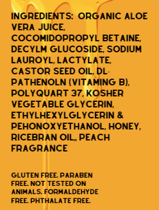 Peach and Honey Hydrating Shampoo